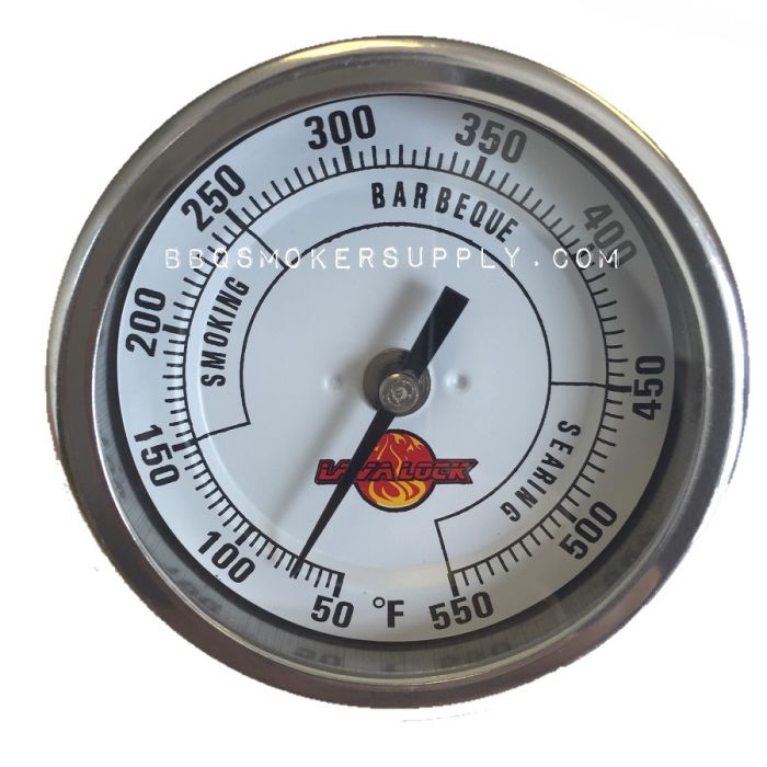 vloek Peru dubbele LavaLock® Heavy Duty 3 inch dial Adjustable BBQ Thermometer, 2.5" stem |  UDS Parts