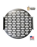 LavaLock® 16 or 30 Gallon Drum Cooking Grate, 17.5 in. for 30 gal UDS or 18.5 WSM.  13.5 in for 14.5 WSM or 16 gal drum