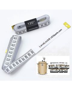 UDSparts™ Soft Tape Measure for DIY Building Drums (Includes instructions for hole location)